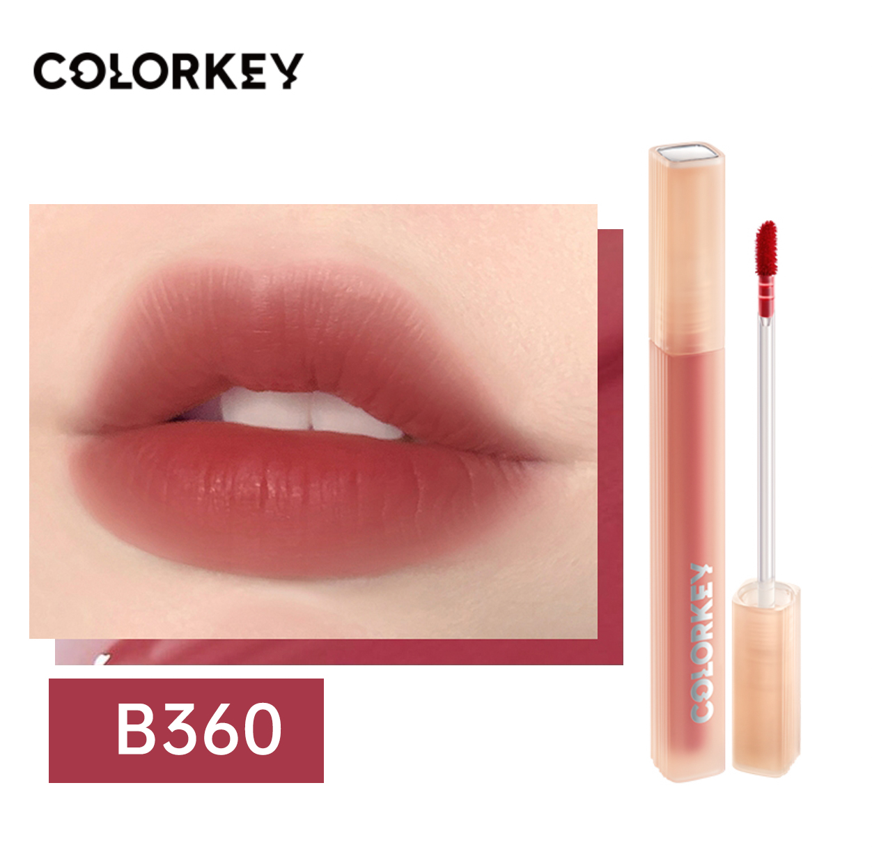 Son Kem Lì Siêu Mịn Môi Colorkey Soft Matte Water Tint 1.8g - Ảnh 9