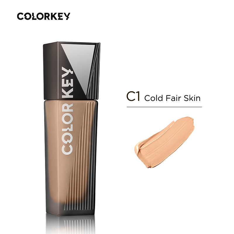 Kem Nền Dạng Lỏng Lâu Trôi, Mỏng Nhẹ Colorkey Matte Flawless Liquid Foundation 30g - Ảnh 2