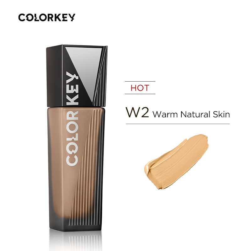 Kem Nền Dạng Lỏng Lâu Trôi, Mỏng Nhẹ Colorkey Matte Flawless Liquid Foundation 30g - Ảnh 4